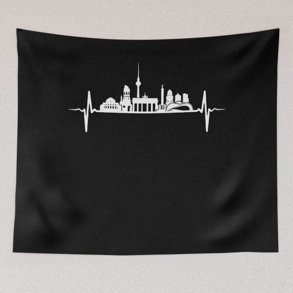 Item preview, Berlin heartbeat gift Berlin skyline designed and sold by 1681830934131.