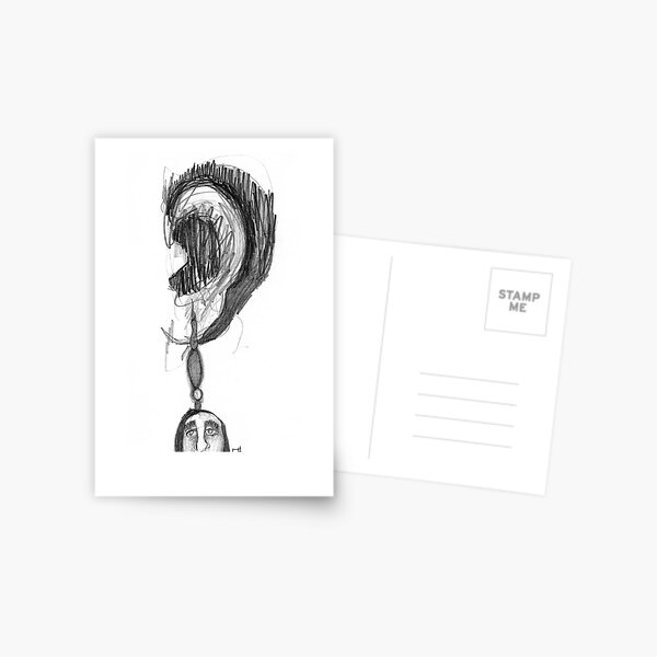 Ear Laces Postcard