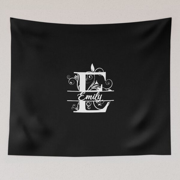 Item preview, Personalized Name Monogram E - Emily - Letter E - White designed and sold by MysticMagpie.