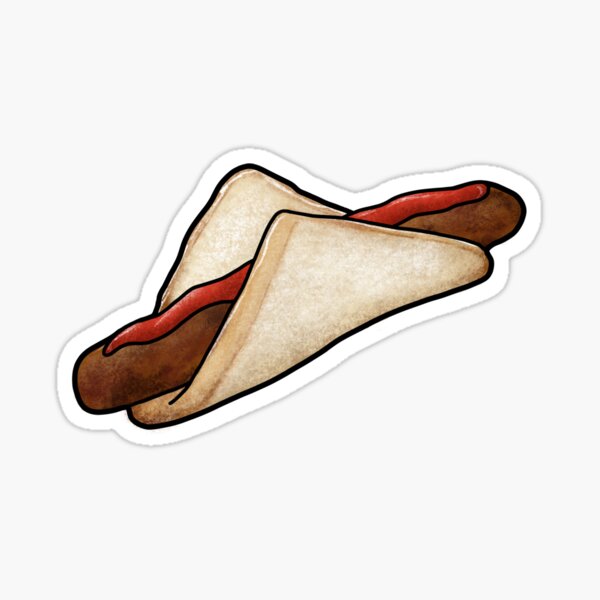 "Australian BBQ Sausage Sizzle in Blue" Sticker for Sale by joanandrose1 Redbubble