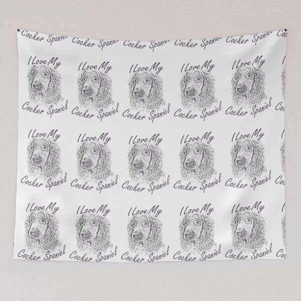 Item preview, I Love My Cocker Spaniel designed and sold by SadSacDesigns.