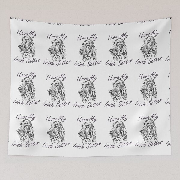 Item preview, I Love My Irish Setter designed and sold by SadSacDesigns.