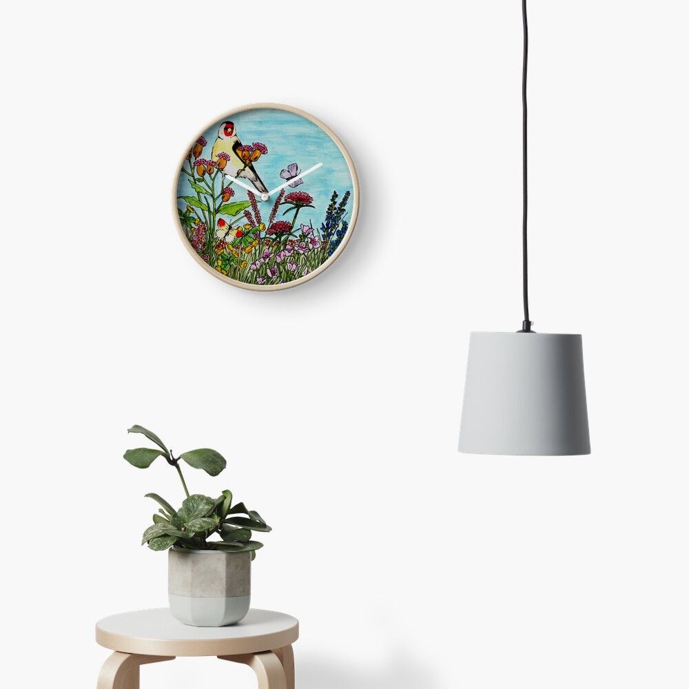 Flower Meadow - Clock Clock
