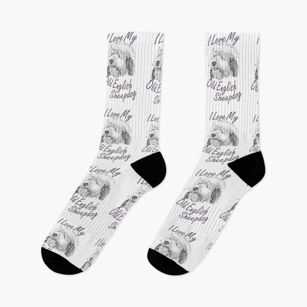 Item preview,  I Love My Old English Sheepdog designed and sold by SadSacDesigns.