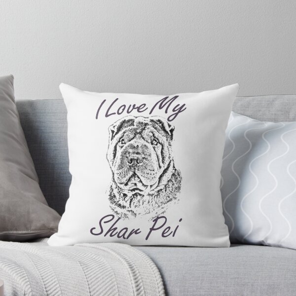 Item preview, I Love My Shar Pei designed and sold by SadSacDesigns.
