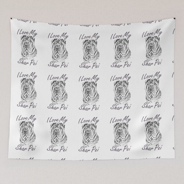 Item preview, I Love My Shar Pei designed and sold by SadSacDesigns.