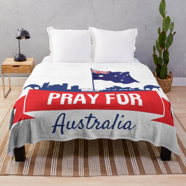 Artikelvorschau, Bete für Australien entworfen und verkauft von Urosek.
