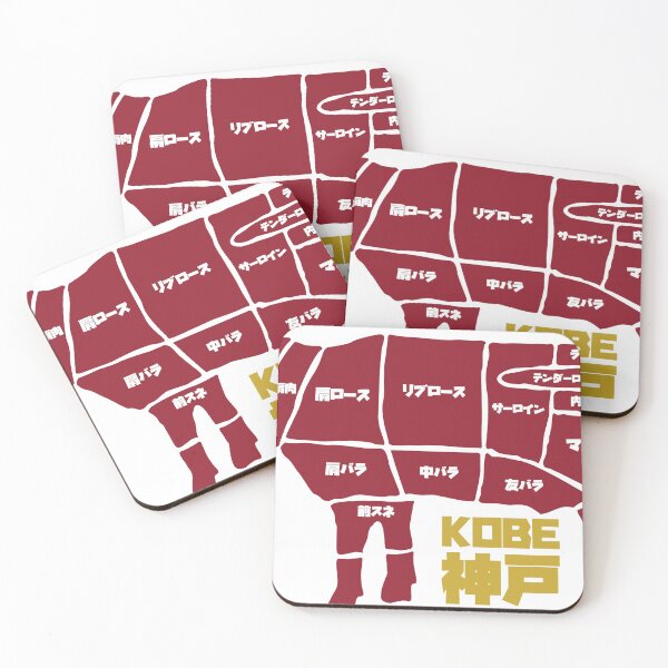 Item preview, Kobe Beef Diagram designed and sold by MATÍAS SOLARIO.