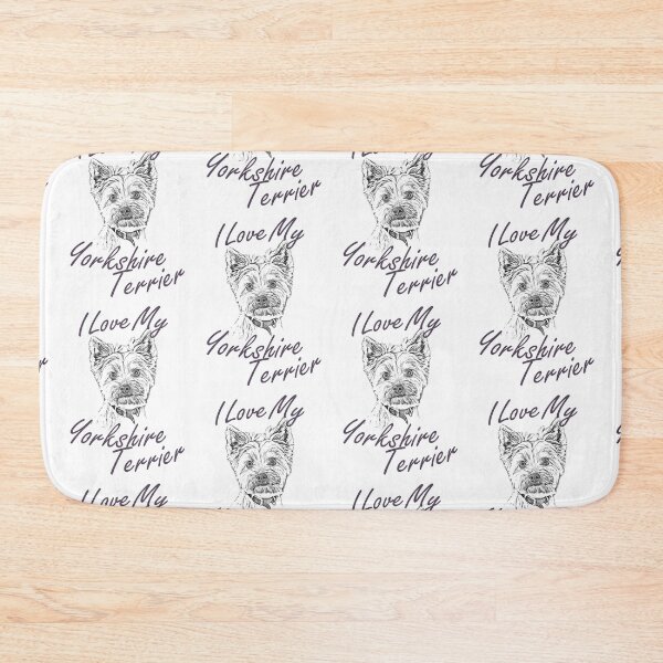 Item preview, I Love My Yorkshire Terrier designed and sold by SadSacDesigns.