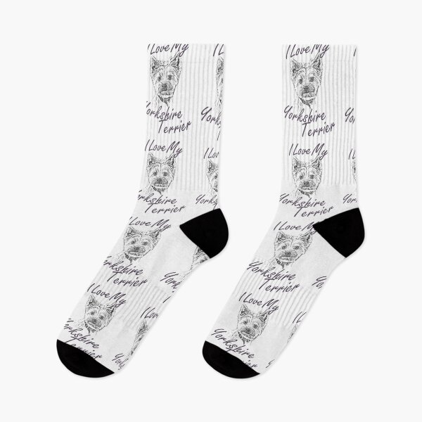 Item preview, I Love My Yorkshire Terrier designed and sold by SadSacDesigns.