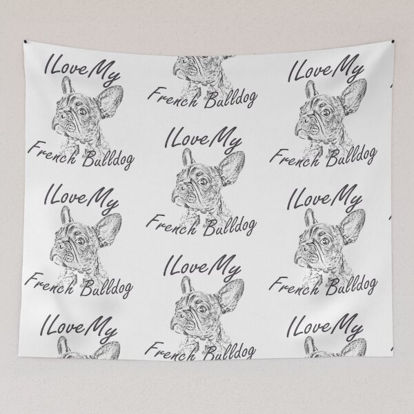 Item preview, I Love My French Bulldog designed and sold by SadSacDesigns.