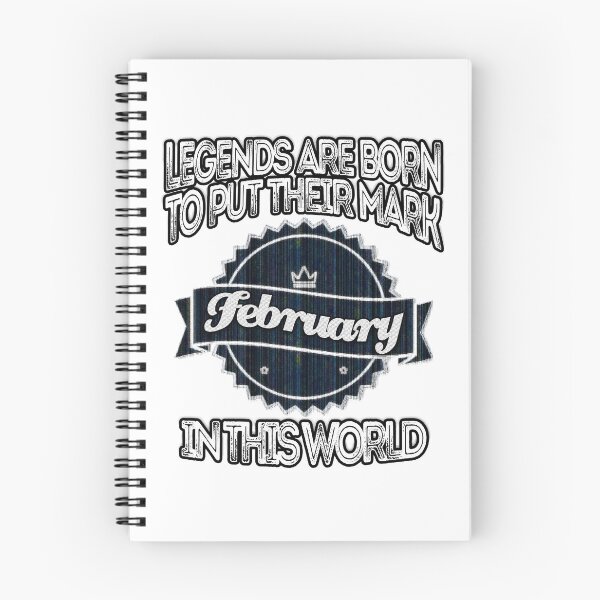 Item preview, legends are born in february designed and sold by INNOVATIVETOUCH.