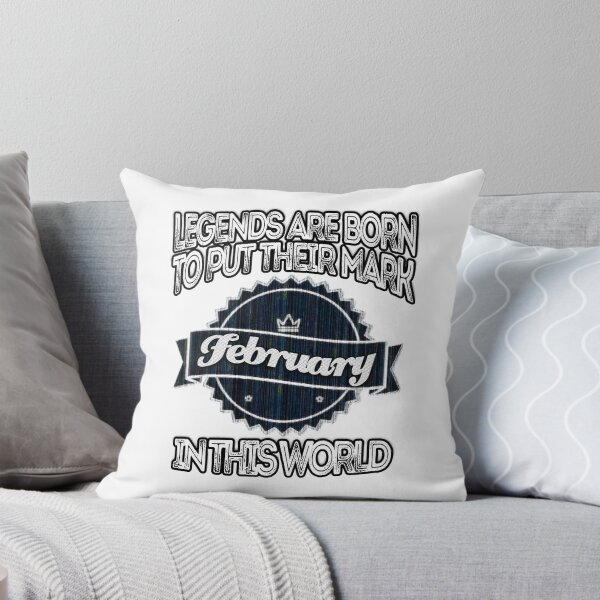 Item preview, legends are born in february designed and sold by INNOVATIVETOUCH.