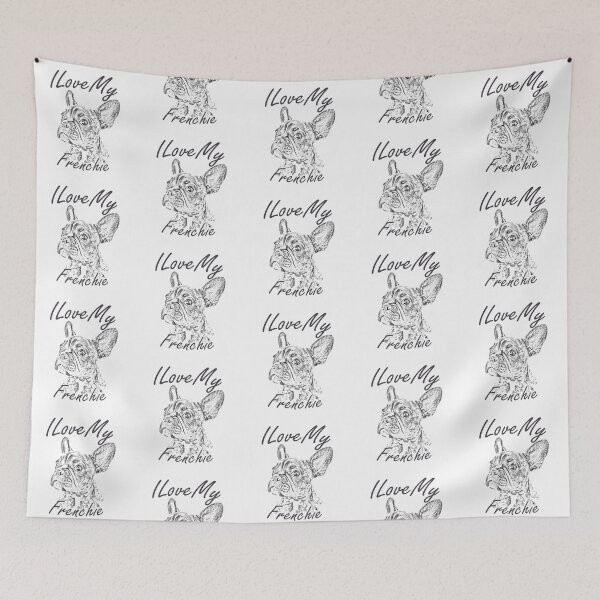 Item preview, I Love My Frenchie designed and sold by SadSacDesigns.