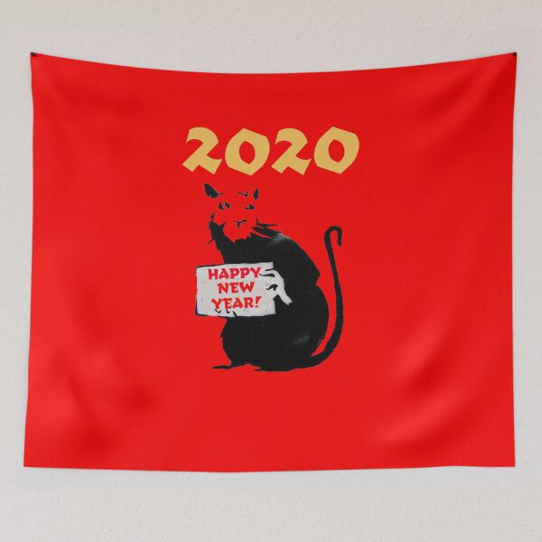 Item preview, Year of the Rat 2020 designed and sold by MandWthings.