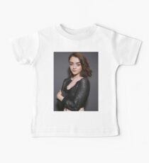 Maisie Williams Grey Baby Tee