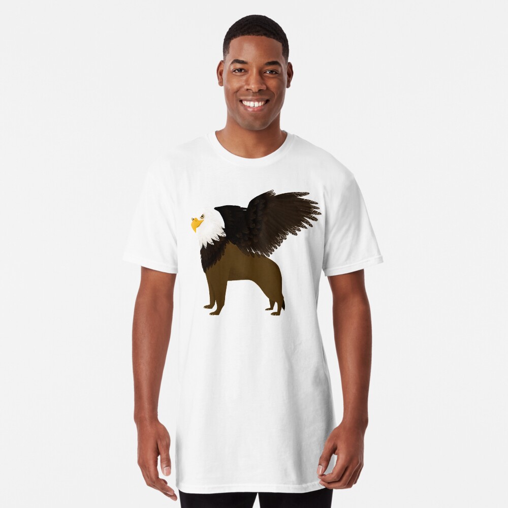 Aperçu de l'œuvre T-shirt long créée et vendue par BarracudApps.