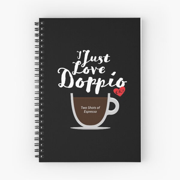 Item preview, Doppio Cup Coffee Chalkboard Quote - Gift for Coffee Lovers designed and sold by Coffee-Meme.