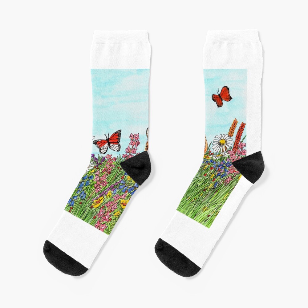 Tiger in a Perfect World - Scarf and Clothing Socks
