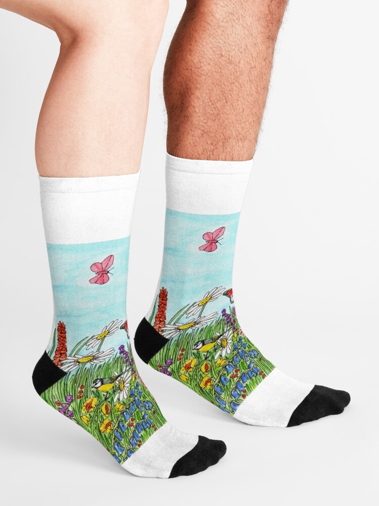 Alternate view of Tiger in a Perfect World - Scarf and Clothing Socks