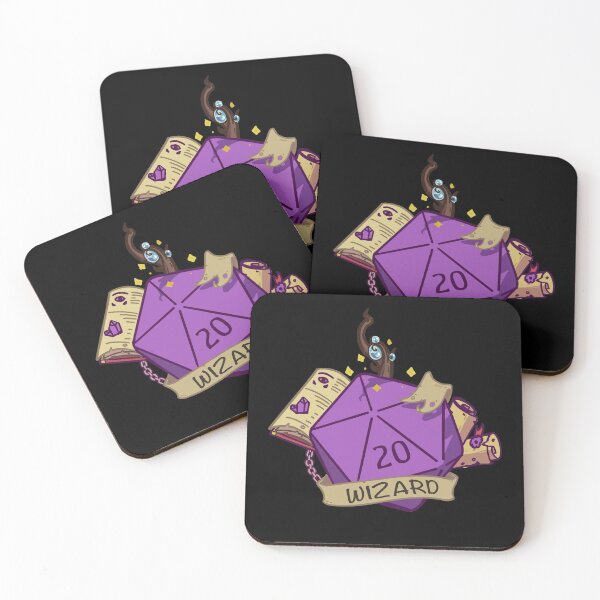 Item preview, D20 Wizard Fantasy Dice designed and sold by Spicycookiie.