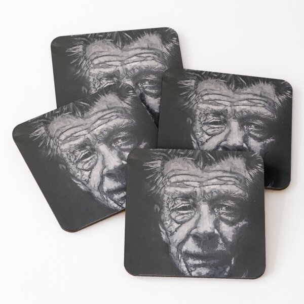 Item preview, Portrait of John Hurt designed and sold by AshleyThorpe.