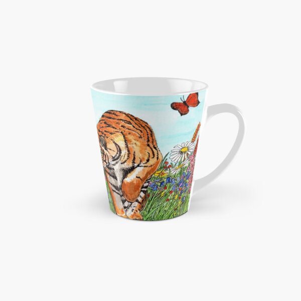 Tiger in a Perfect World - Mugs Tall Mug