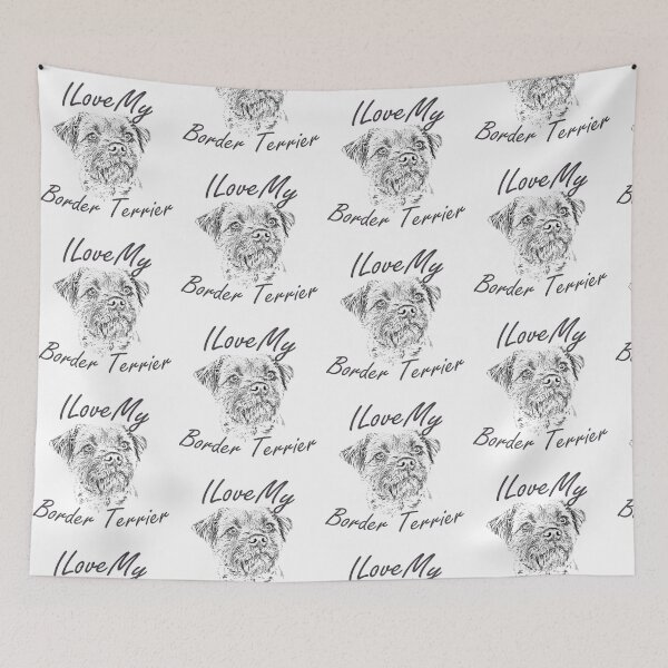 Item preview, Amo mi border terrier designed and sold by SadSacDesigns.