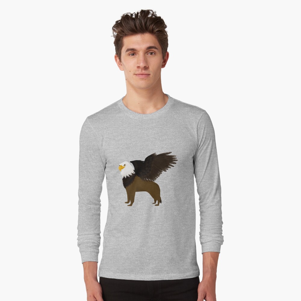 Aperçu de l'œuvre T-shirt manches longues créée et vendue par BarracudApps.