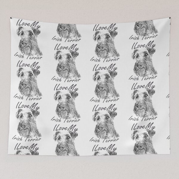 Item preview, I Love My Irish Terrier designed and sold by SadSacDesigns.