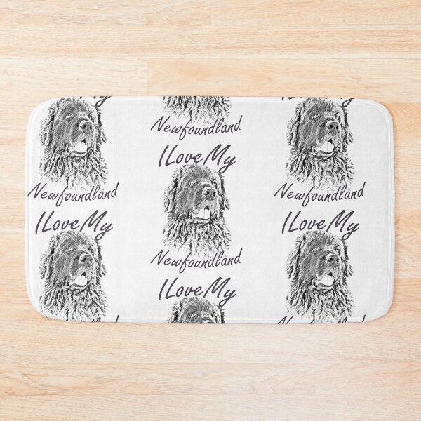 Item preview, I Love My Newfoundland designed and sold by SadSacDesigns.