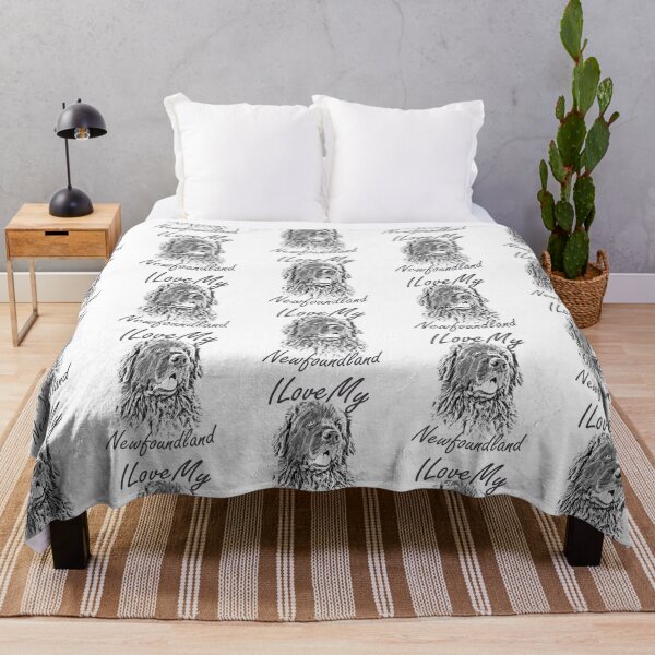 Item preview, I Love My Newfoundland designed and sold by SadSacDesigns.