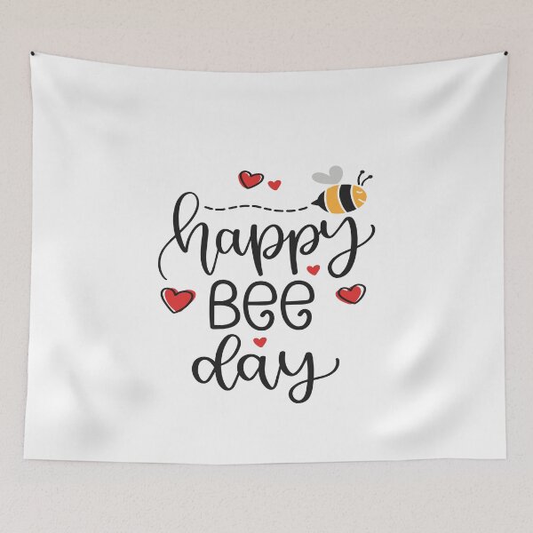 Item preview, Happy Bee Day designed and sold by Phorase.