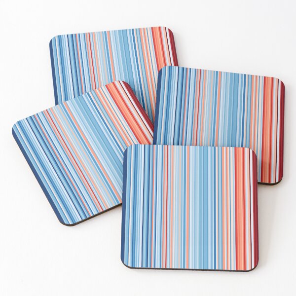 Item preview, Warming Stripe Continental USA designed and sold by Spyinthesky.