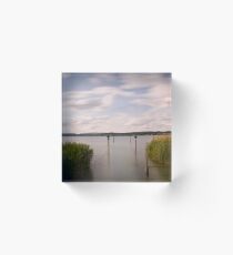 A Day at Lake Constance Acrylic Block