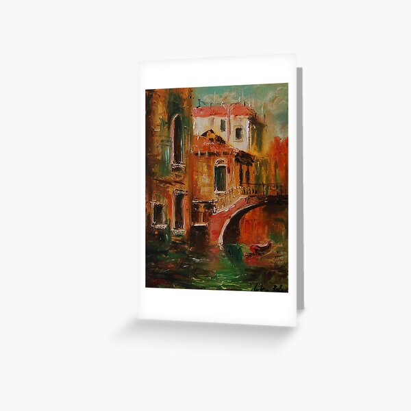 Venice Italy Grand Canal I. Greeting Card