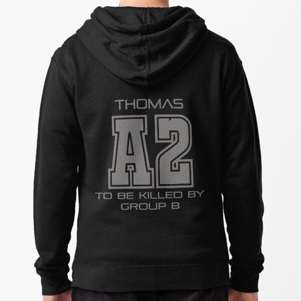 Subject A2 - To Be Killed By Group B Zipped Hoodie