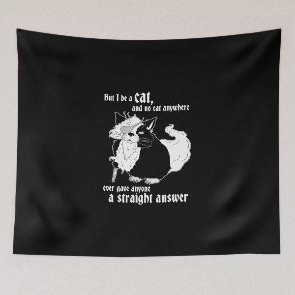 Item preview, I be a cat - The Last Unicorn - On Black designed and sold by Elvish-Emporium.
