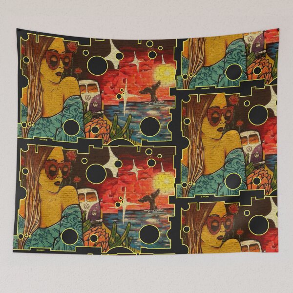Item preview, STREET ART SURF BEACH AUSTRALIA designed and sold by squigglemonkey.