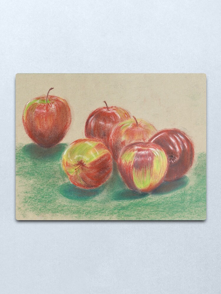 Alternate view of Apples - Wall Art Metal Print