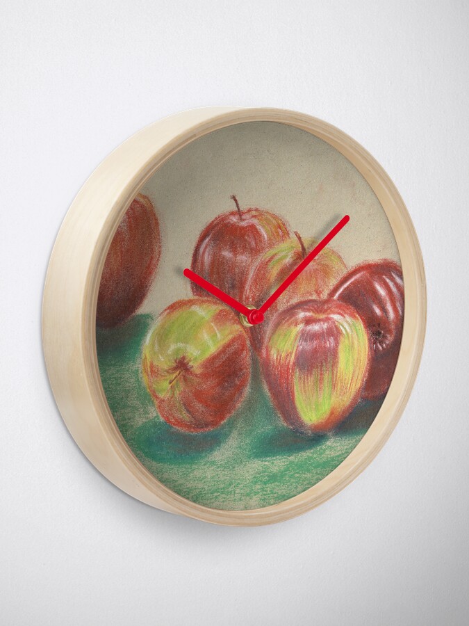 Alternate view of Apples - Clock Clock