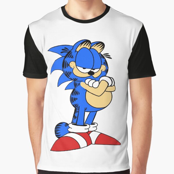 Sonic The Garfield Graphic T-Shirt