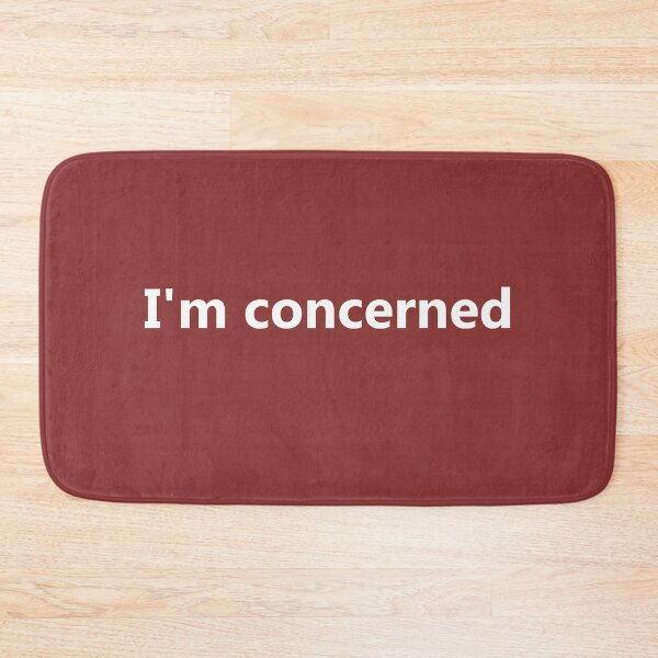 Item preview, I'm concerned designed and sold by StrangeShirts.