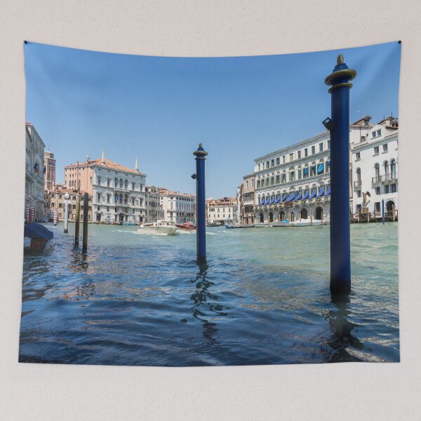 Item preview, Classic Venetian - Grand Canal Palaces Boats and Signature Pali da Casada designed and sold by Georgia Mizuleva.