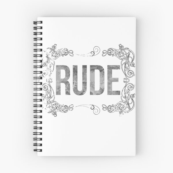 Item preview, "Rude" designed and sold by EBCart.