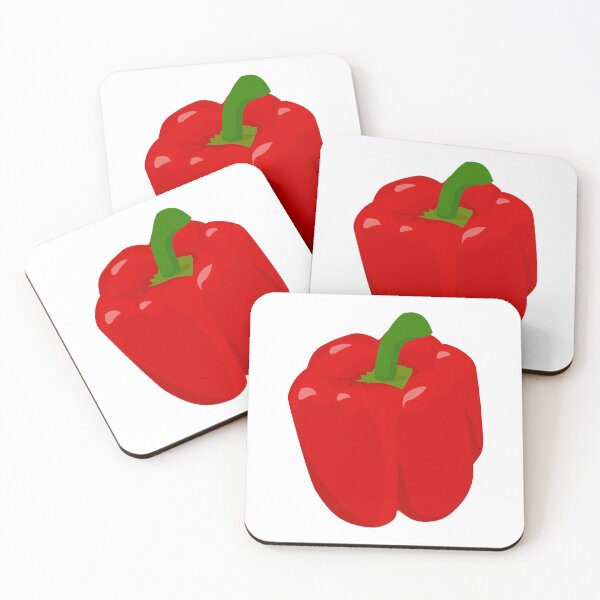 Item preview, Red bell pepper designed and sold by fourretout.