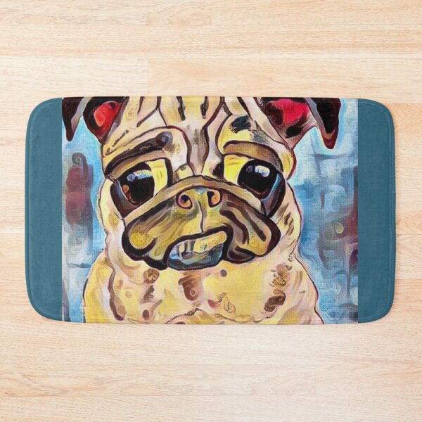 Item preview, Googly-eyed Pug dog designed and sold by Joni57.