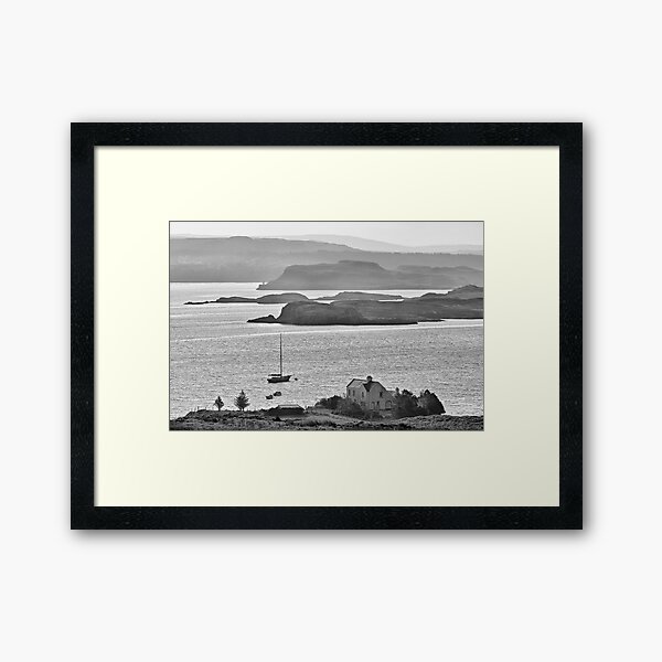 Loch Dunvegan from Colbost, Isle of Skye Framed Art Print