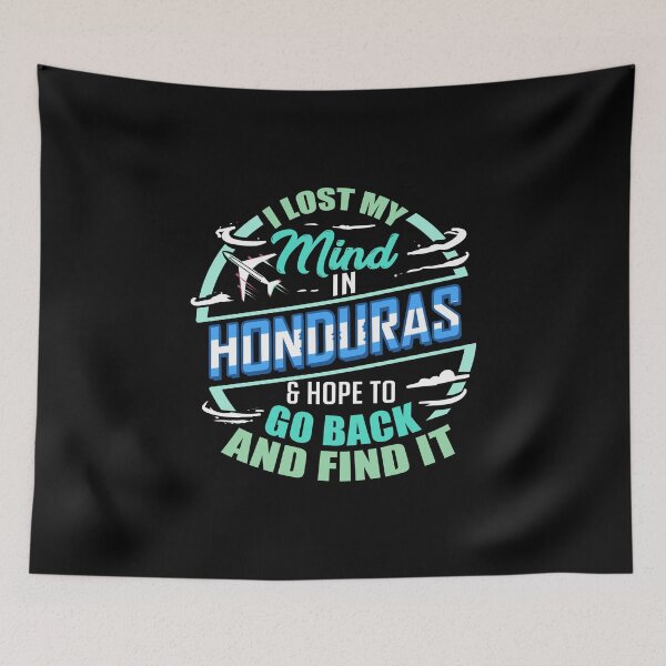 Item preview, Honduran Flag | I Lost My Mind in Honduras designed and sold by highparkoutlet.