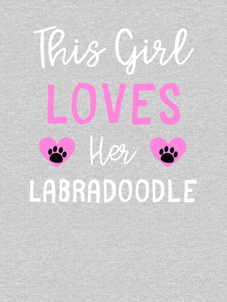 This Girl Loves Her Labradoodle - Labradoodle Gift Idea by DogBoo